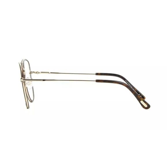 Tom Ford FT 5631-B BLUE BLOCK Dark Havana Eyeglasses - Picture 2 of 4